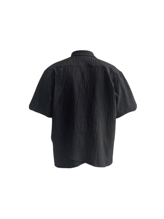 [SOUTH FISH] bark texture shirt