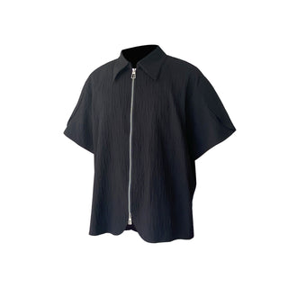 [SOUTH FISH] bark texture shirt
