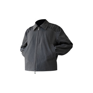 [SOUTH FISH] pleated short coat