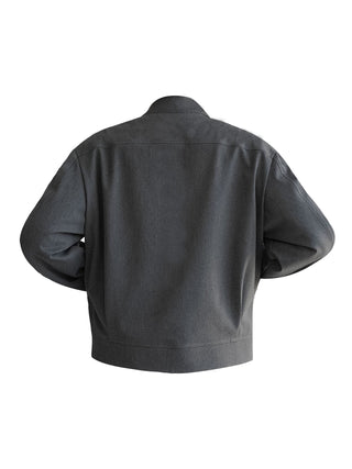 [SOUTH FISH] pleated short coat