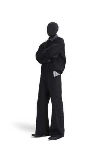 [SOUTH FISH] patchwork suit pants