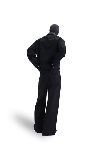 [SOUTH FISH] patchwork suit pants