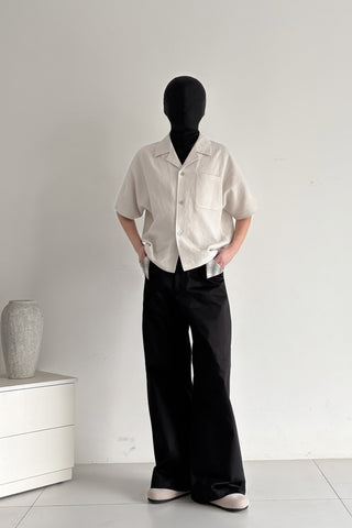 [SOUTH FISH] patchwork suit pants