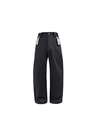 [SOUTH FISH] patchwork suit pants