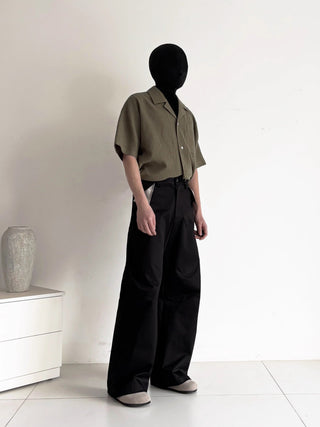 [SOUTH FISH] patchwork suit pants