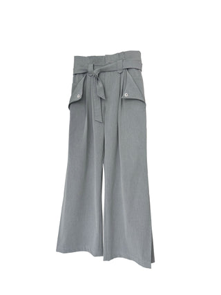 [SOUTH FISH] wide leg suit pants