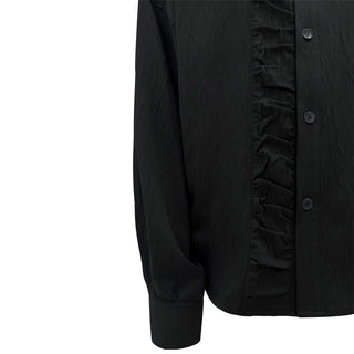 [SOUTH FISH] pleated long shirt