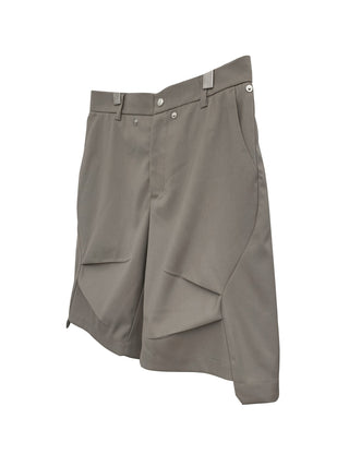 [SOUTH FISH] pleated cropped pants