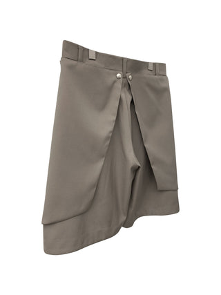 [SOUTH FISH] pleated cropped pants