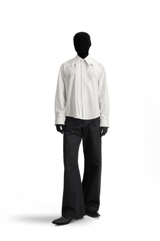 [SOUTH FISH] pleated tr shirt