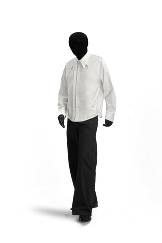 [SOUTH FISH] pleated tr shirt