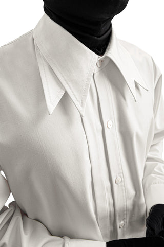 [SOUTH FISH] pleated tr shirt