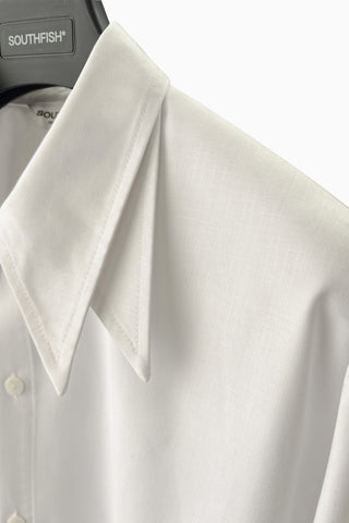 [SOUTH FISH] pleated tr shirt