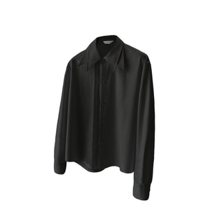[SOUTH FISH] pleated tr shirt