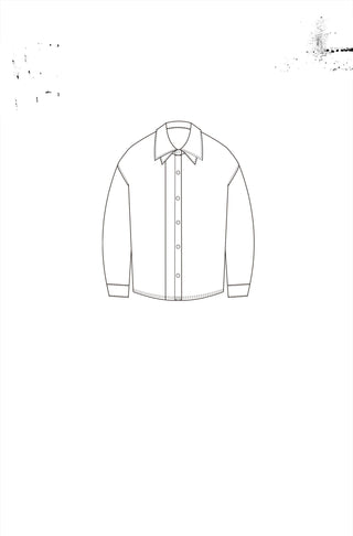 [SOUTH FISH] pleated tr shirt
