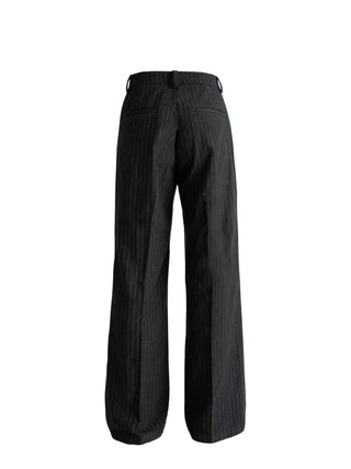 [SOUTH FISH] striped wool pants