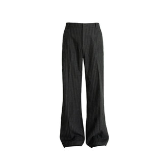 [SOUTH FISH] striped wool pants