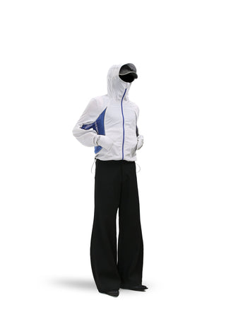 [SOUTH FISH] wide leg suit pants