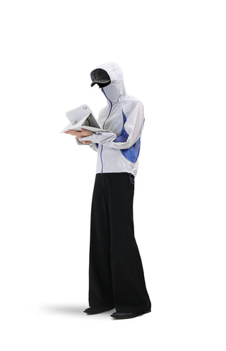 [SOUTH FISH] wide leg suit pants