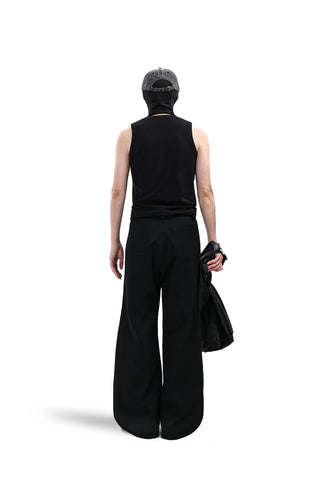 [SOUTH FISH] wide leg suit pants