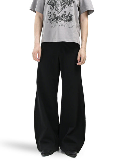 [SOUTH FISH] wide leg suit pants