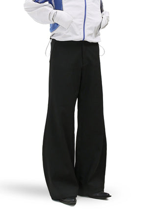 [SOUTH FISH] wide leg suit pants