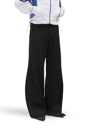 [SOUTH FISH] wide leg suit pants