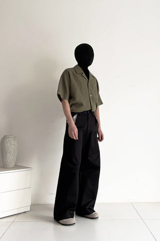 [SOUTH FISH] cuban collar shirt