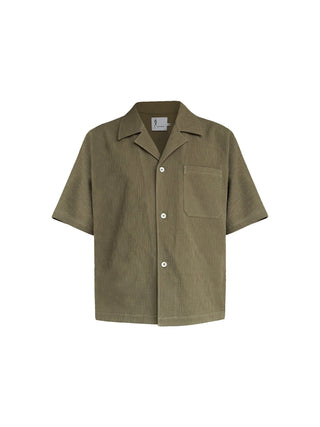 [SOUTH FISH] cuban collar shirt