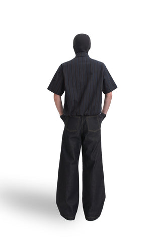 [SOUTH FISH] loose straight jeans
