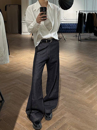 [SOUTH FISH] loose straight jeans