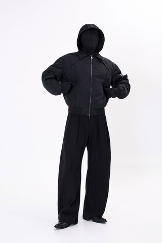 [SOUTH FISH] pleated casual pants