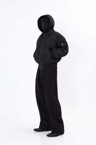 [SOUTH FISH] pleated casual pants