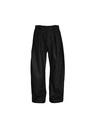 [SOUTH FISH] pleated casual pants