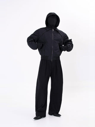 [SOUTH FISH] pleated casual pants