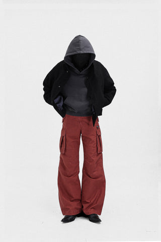 [SOUTH FISH] pocket tank pants