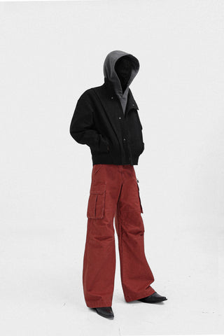 [SOUTH FISH] pocket tank pants