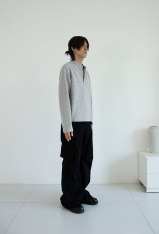 [SOUTH FISH] henley collar tee