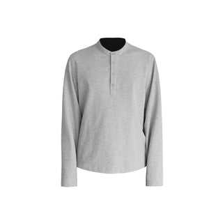 [SOUTH FISH] henley collar tee