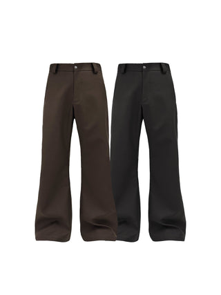 [SOUTH FISH] micro-flare pants