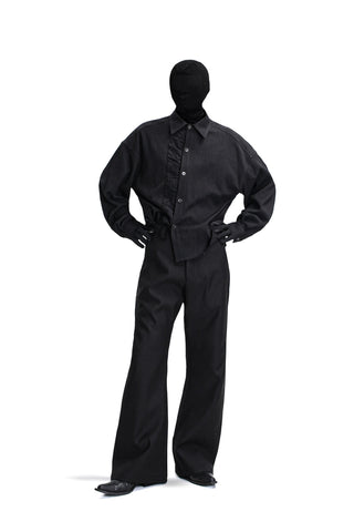 [SOUTH FISH] micro-flare pants