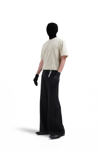[SOUTH FISH] ribbed short tee