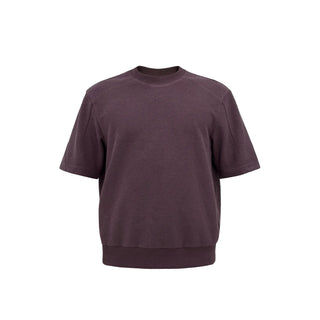 [SOUTH FISH] ribbed short tee