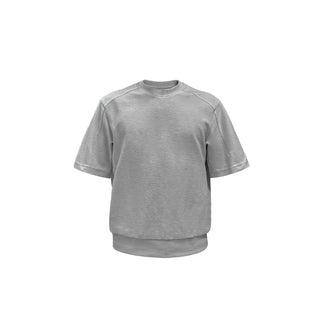 [SOUTH FISH] ribbed short tee