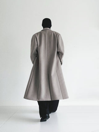 [SOUTH FISH] woolen mid-length coat