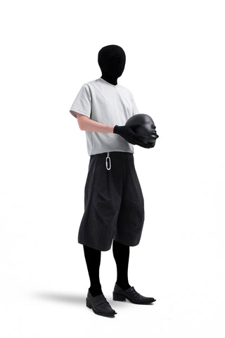 [SOUTH FISH] balloon cropped pants