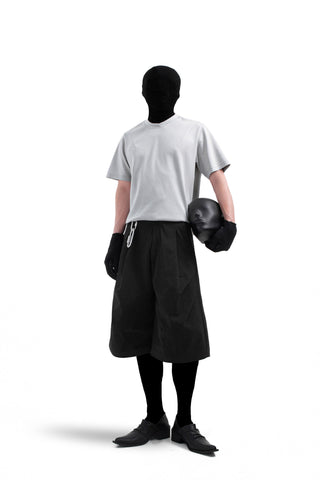 [SOUTH FISH] balloon cropped pants
