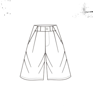 [SOUTH FISH] balloon cropped pants