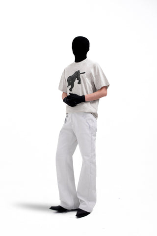 [SOUTH FISH] seamless print tee