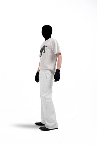 [SOUTH FISH] seamless print tee
